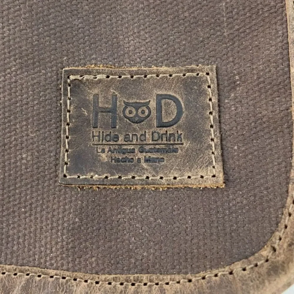 Hide And Drink Leather Clutch Bag